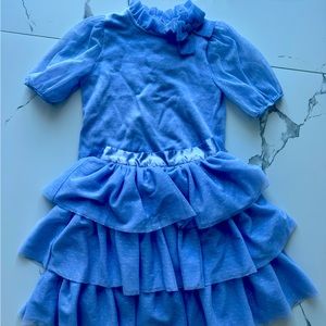 Janie and Jack size 4 girls set. Skirt and top, both beautiful lavender / blue